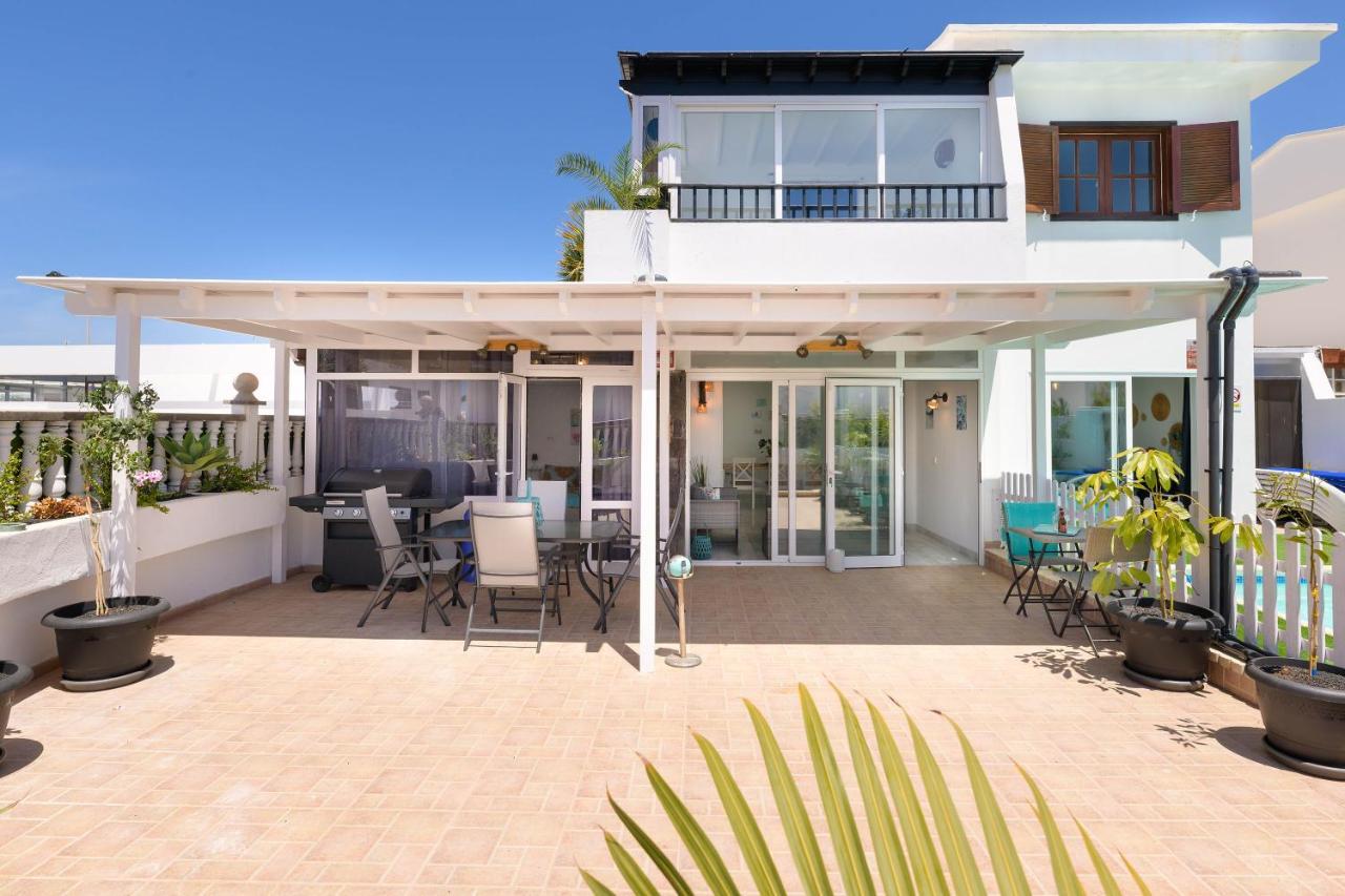 פוארטו דל כרמן Villa Siroi, Puerto Del Carmen, Heated Pool, 10Mn From The Sea מראה חיצוני תמונה