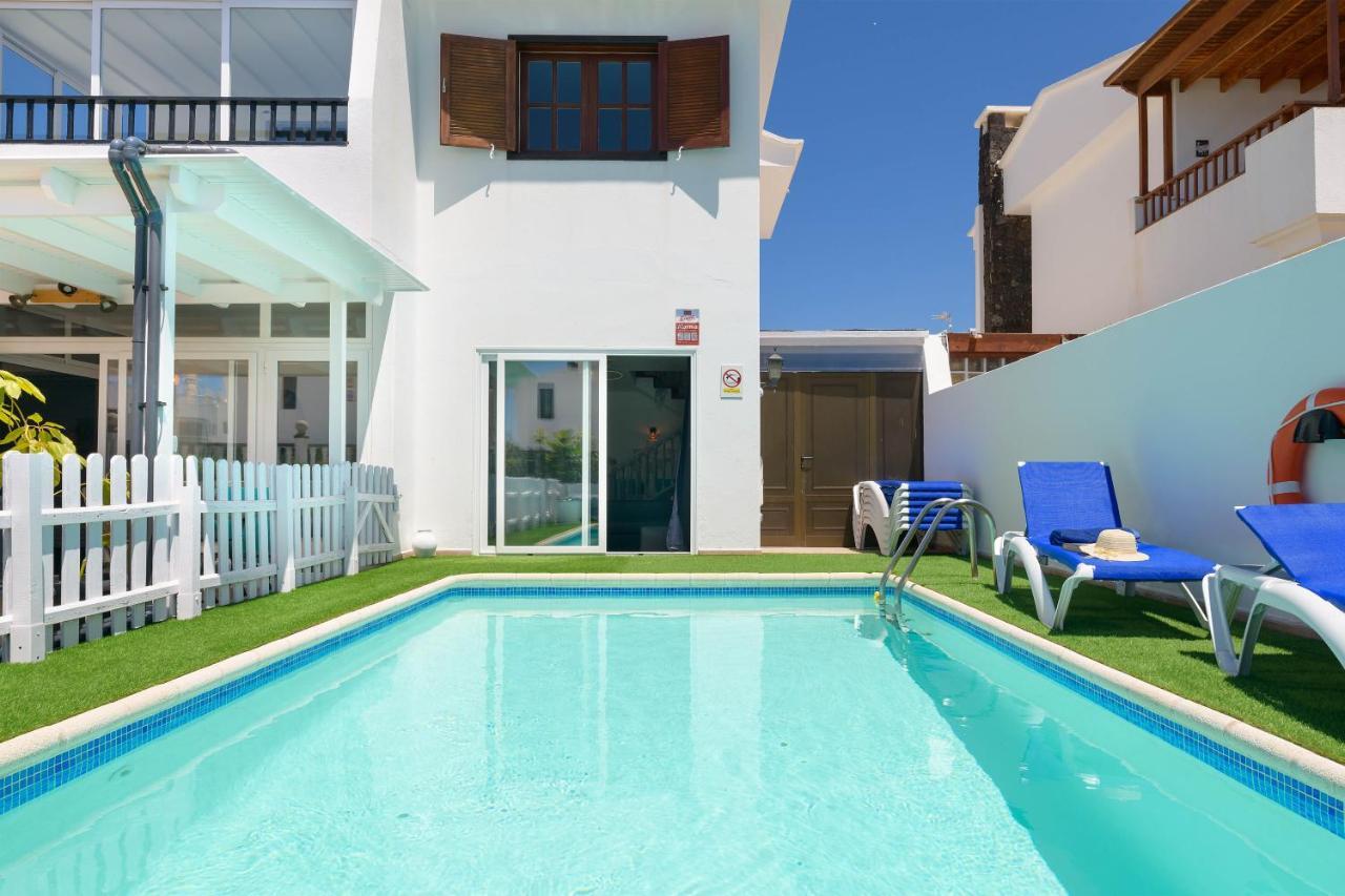 פוארטו דל כרמן Villa Siroi, Puerto Del Carmen, Heated Pool, 10Mn From The Sea מראה חיצוני תמונה