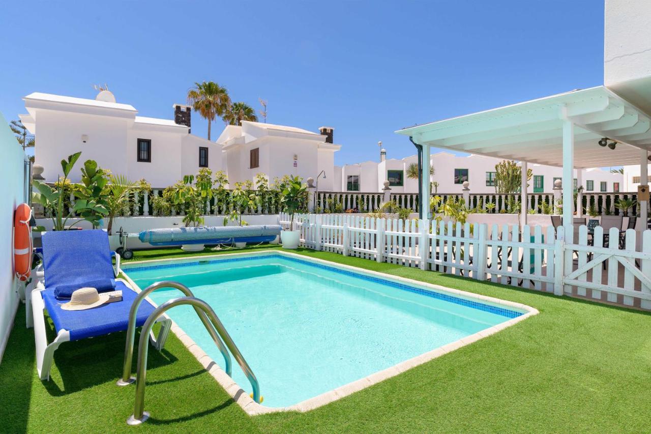 פוארטו דל כרמן Villa Siroi, Puerto Del Carmen, Heated Pool, 10Mn From The Sea מראה חיצוני תמונה